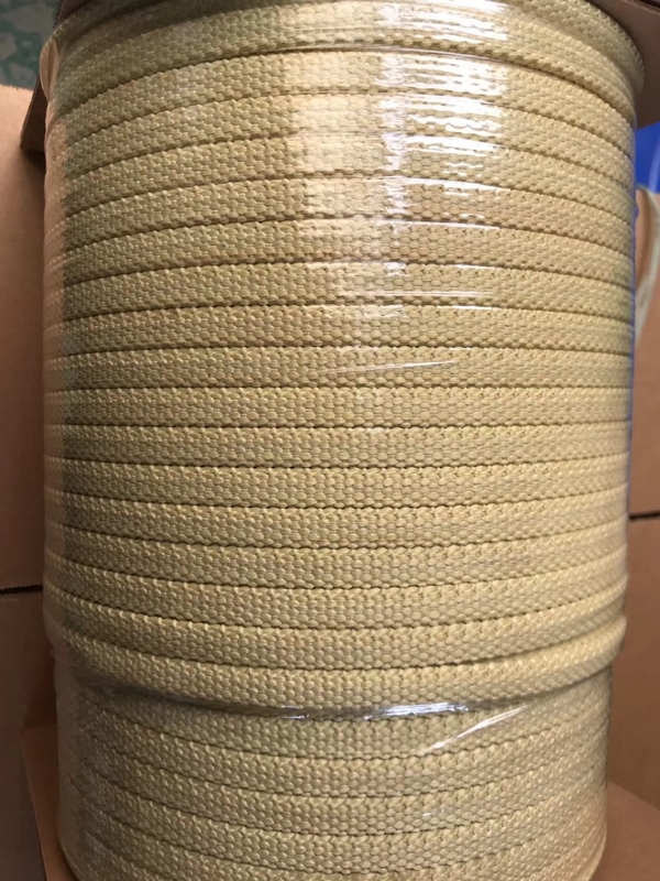 Kevlar Aramid ropes used on Glass Tempering furnace machine rollers