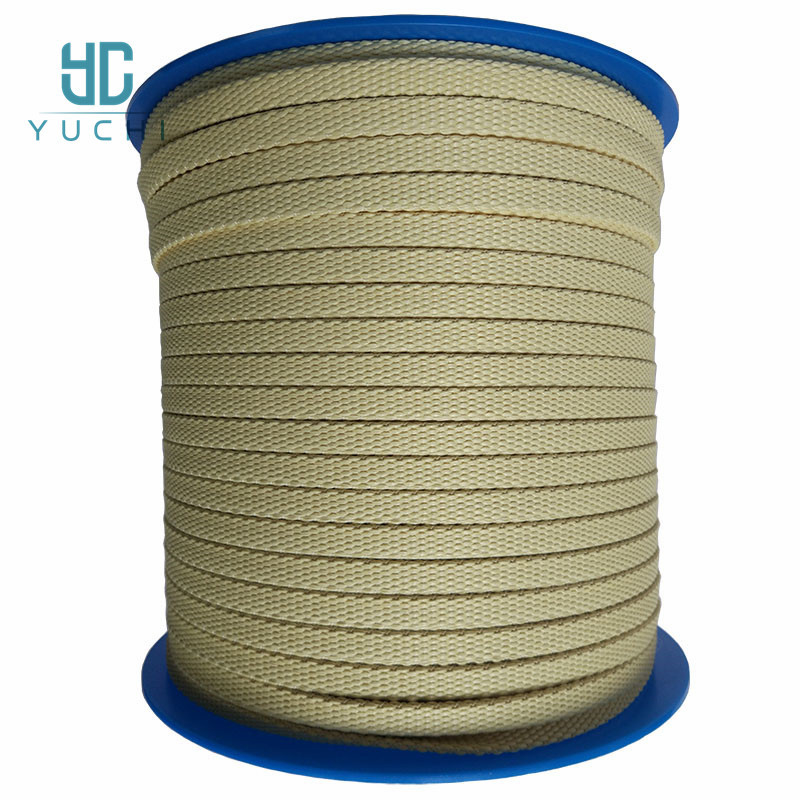 kevlar aramid cord rope flat rope 12*4mm 12*3mm square ropes 4*4mm etc