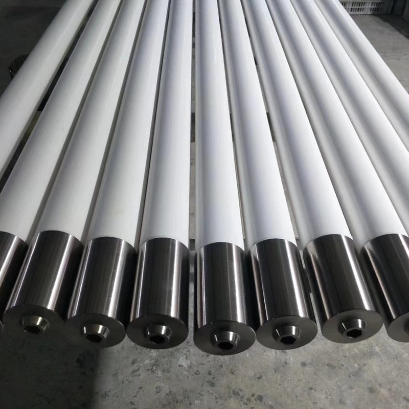 industrial Ceramic rollers for the glass tempering and processing kiln oven